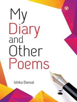 cover image of MY DIARY AND OTHER POEMS